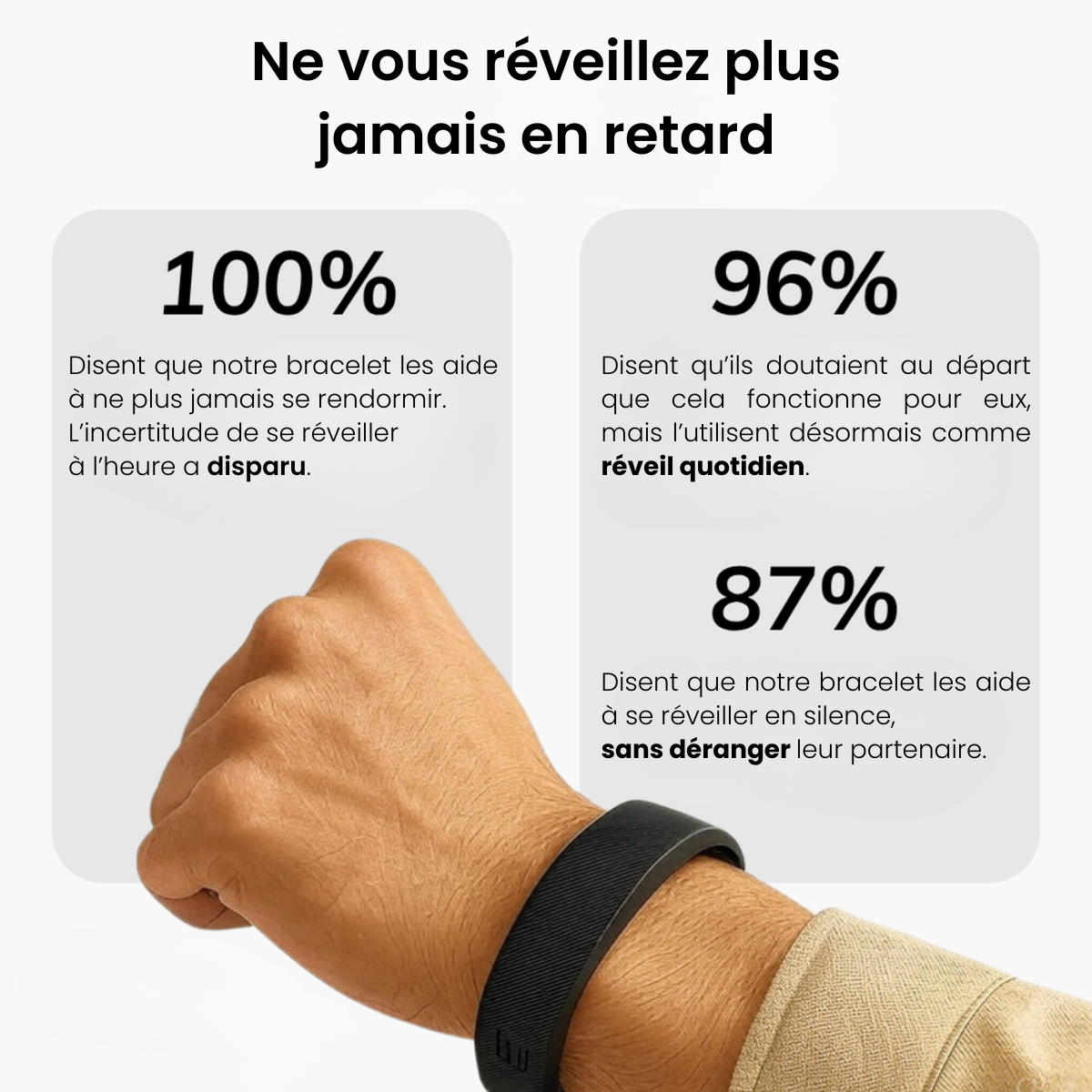 Réveil vibrant intelligent - CULT